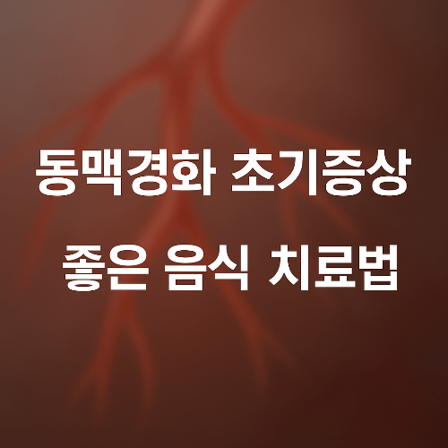 동맥경화증 초기증상 / 동맥경화에 좋은 음식 / 동맥경화 치료법