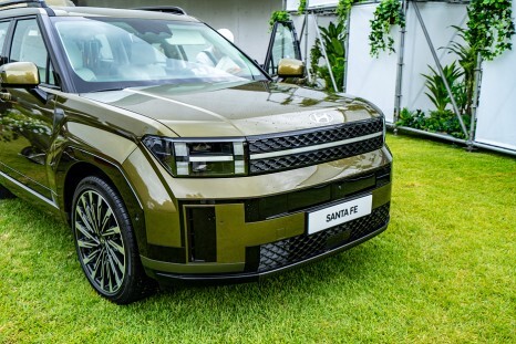 싼타페 풀체인지 하이브리드 캘리그래피