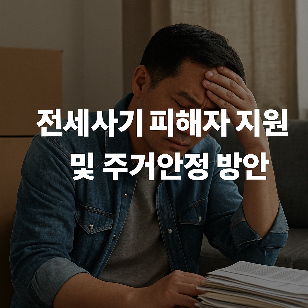 전세사기 피해자 지원 및 주거안정 방안