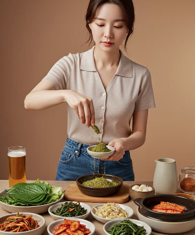 오늘 반찬엔 들깨가루 한 스푼 어떠세요?