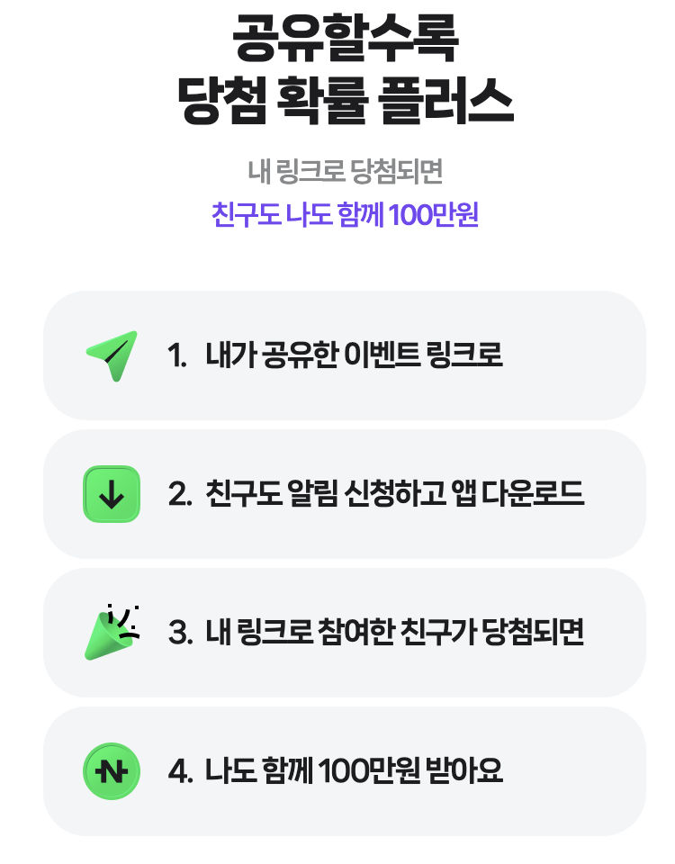 네이버플러스 스토어 앱 사전이벤트 당첨확률 높이는 법 관련 사진