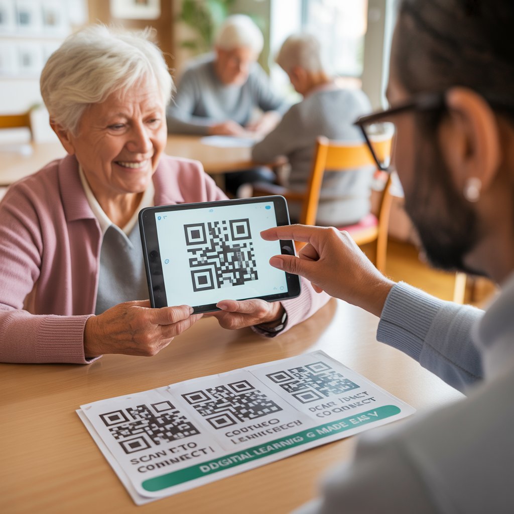 60대 QR코드 찍는 방법(카메라로 쉽게 스캔하는 순서 안내)