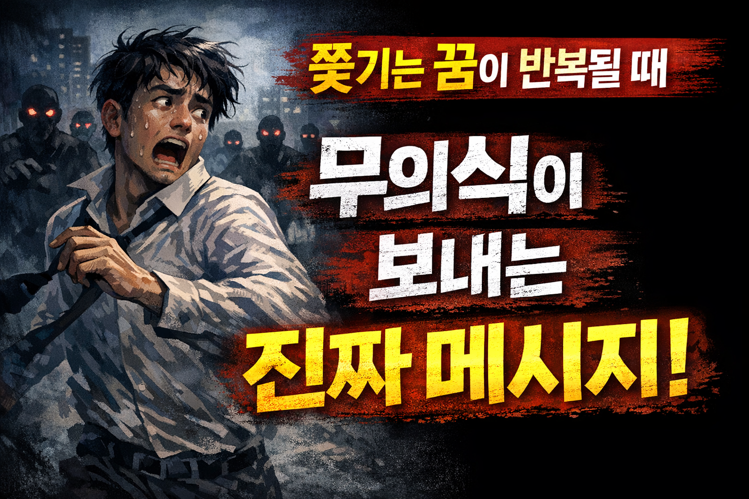 쫓기는 꿈이 반복될 때