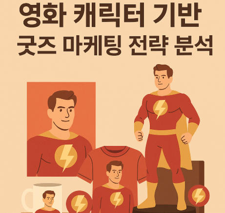 영화 캐릭터 기반 굿즈 마케팅 전략