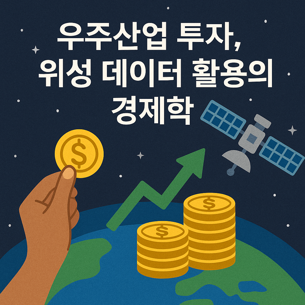 우주산업 투자, 위성 데이터 활용의 경제학