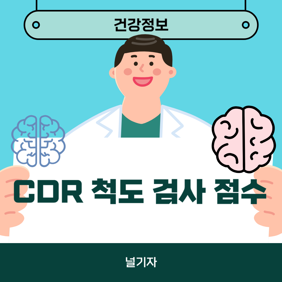 CDR 척도 검사 점수