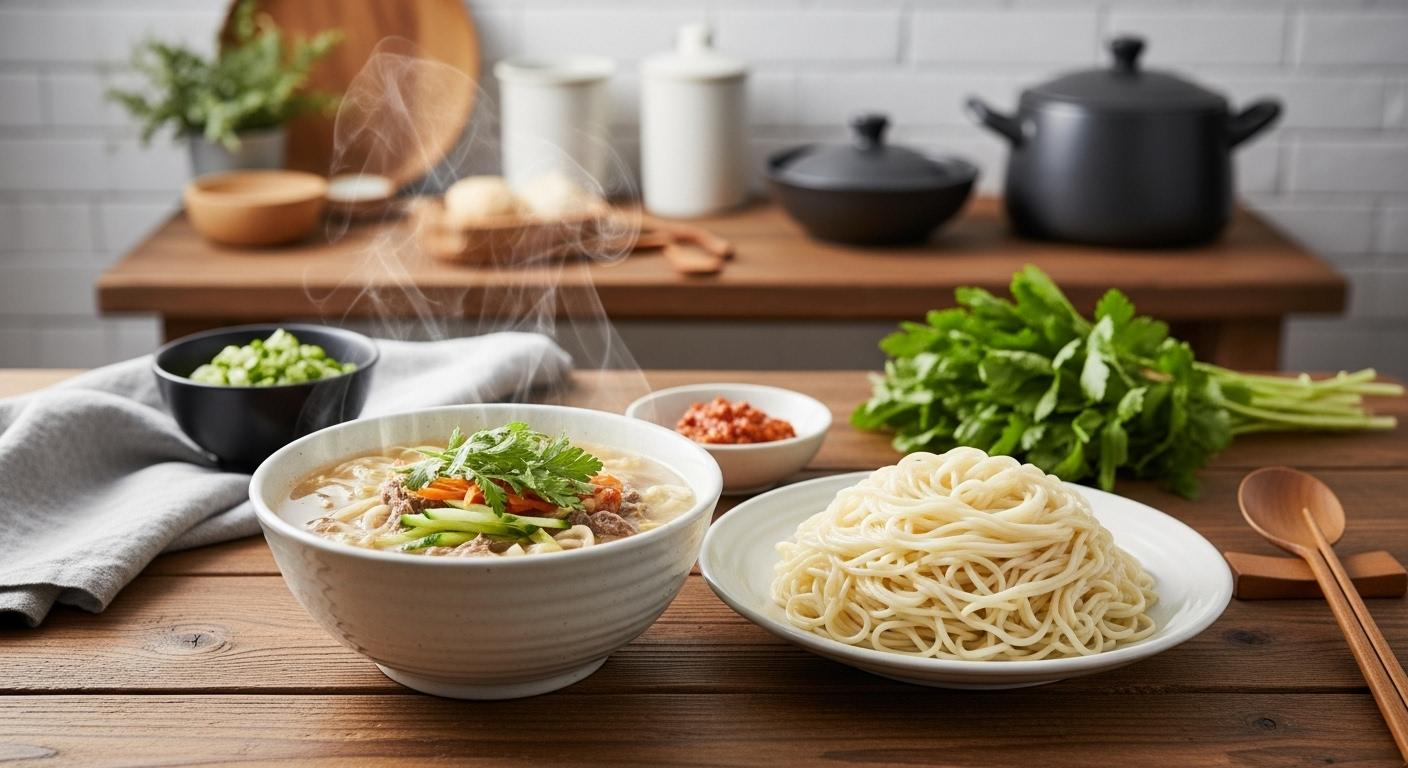 초계국수 만들기 초복 보양식 초계탕 만드는법