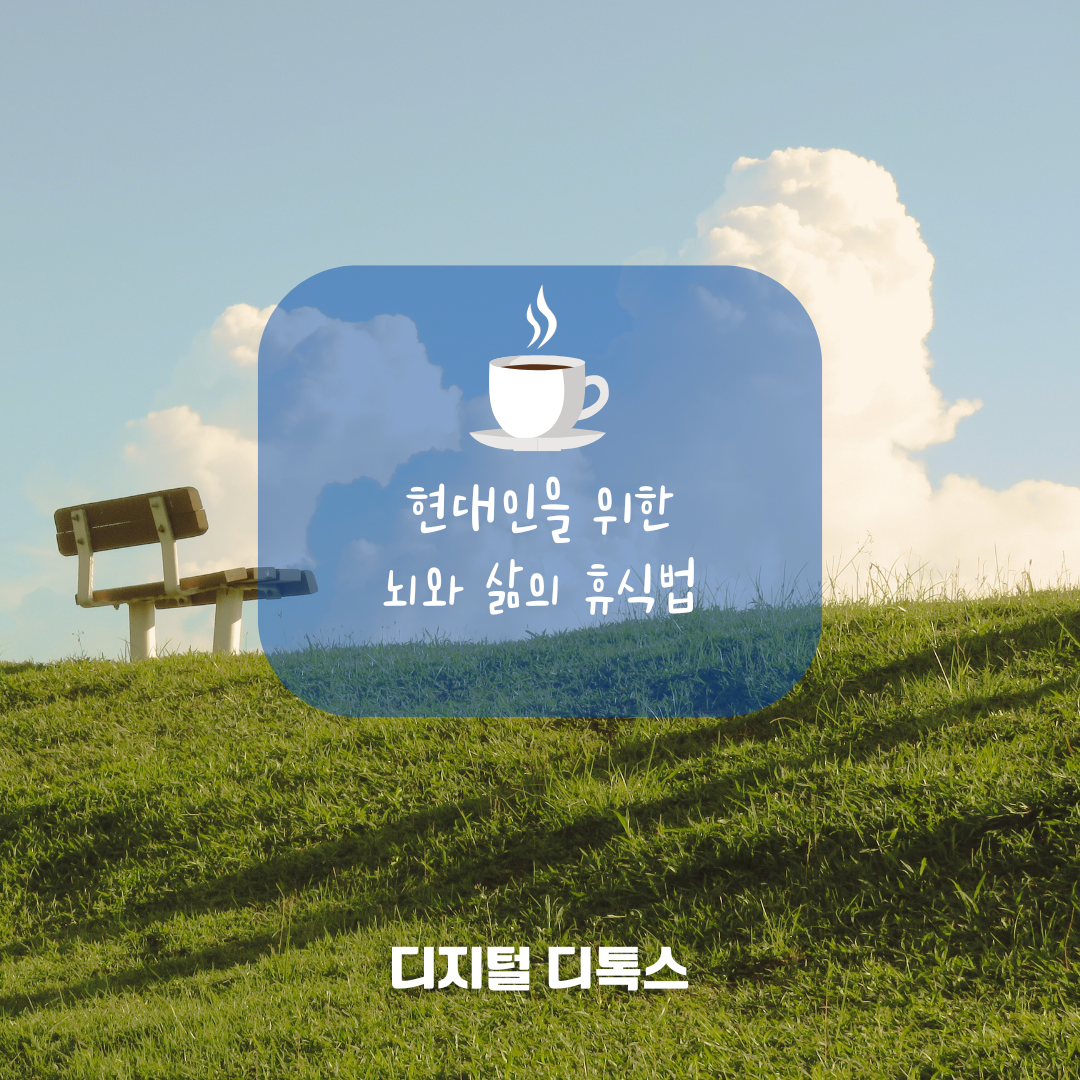 디지털 디톡스의 미래와 나만의 실천 노하우