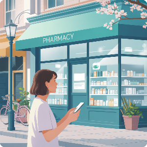 우리동네 약국 찾기 이미지