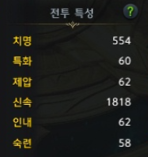 125 황제 전투 특성