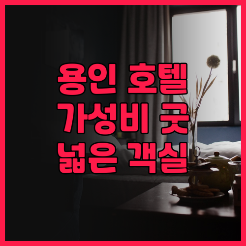 호텔컬리넌 용인 후기 터미널 근처 편