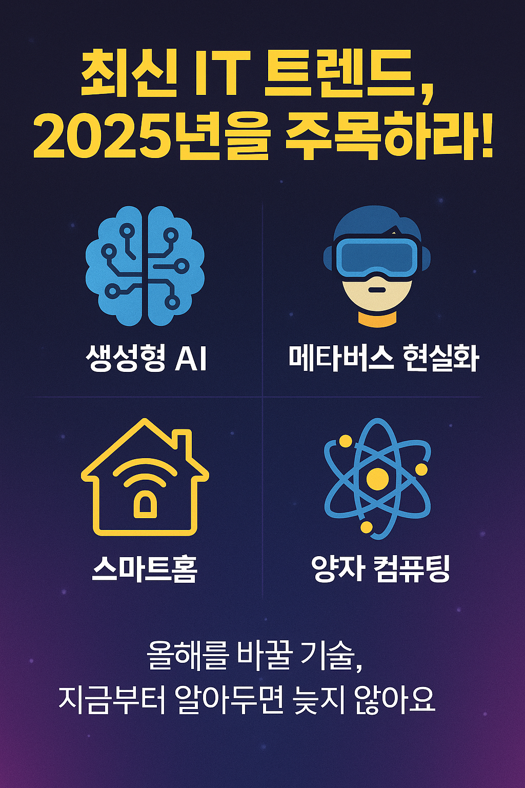 2025년, 꼭 주목해야 할 최신 IT 트렌드!