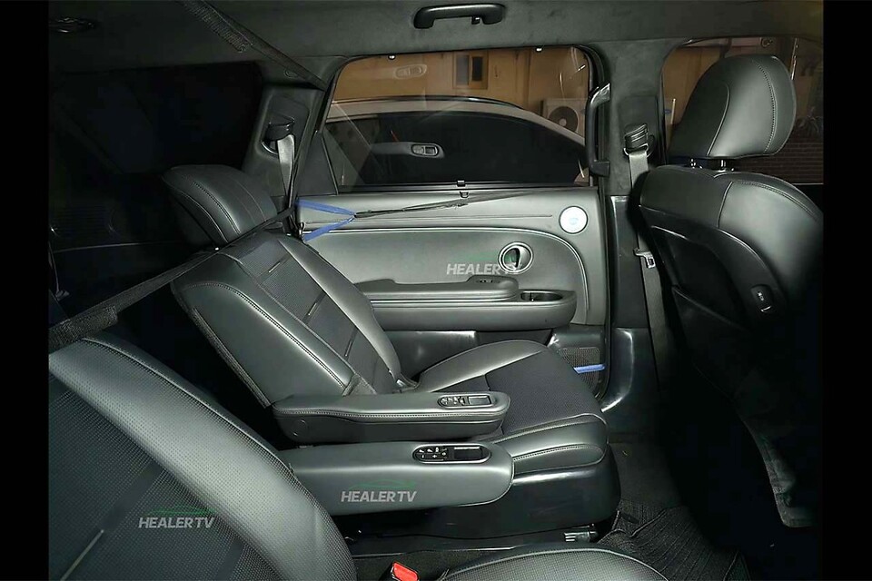 현대차 '팰리세이드 풀체인지' 7인승 실내 (출처 : 힐러 TV)