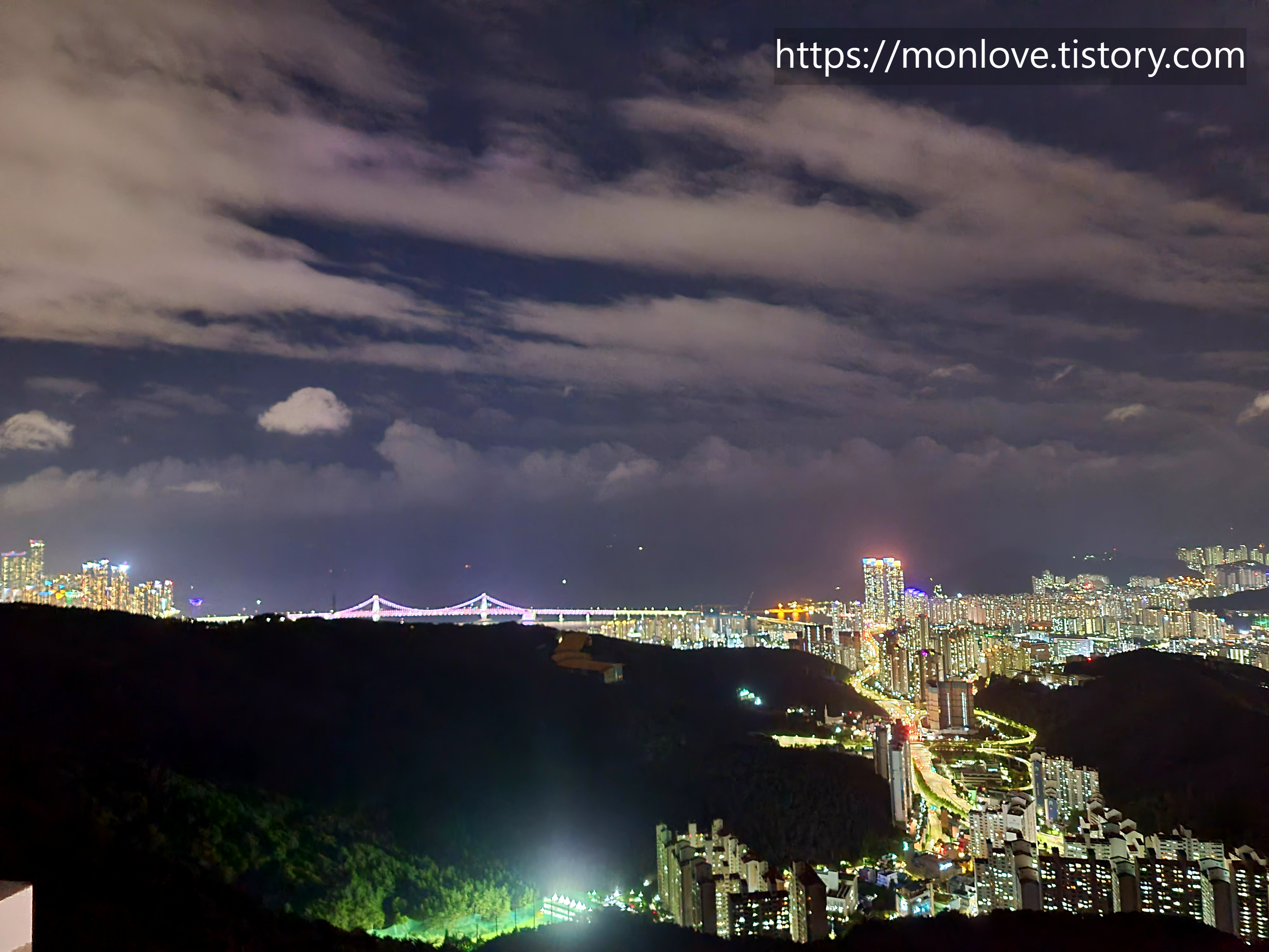 황령산 야경