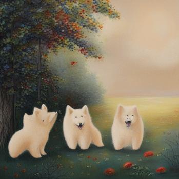 사모예드와 함께 행복한 일상을 공유해보세요