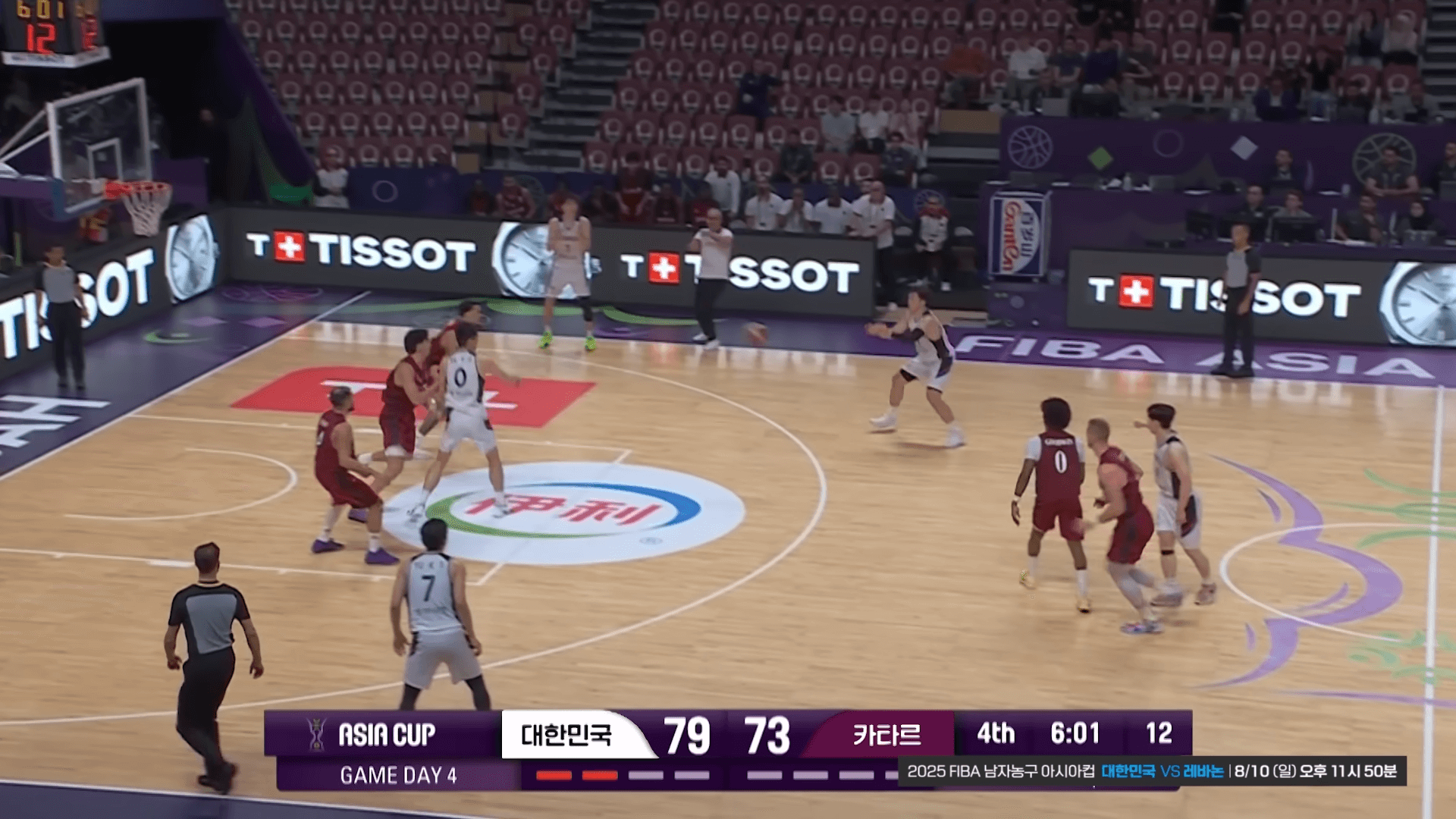 한국 FIBA 남자농구 아시안컵