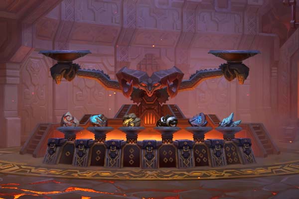 불꽃 대장간의 영혼 용광로 광석 배치 이미지