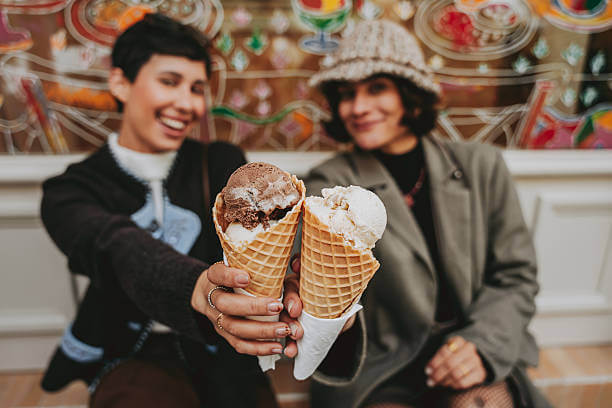 임플란트 수술후 차가운 음료 아이스크림 3