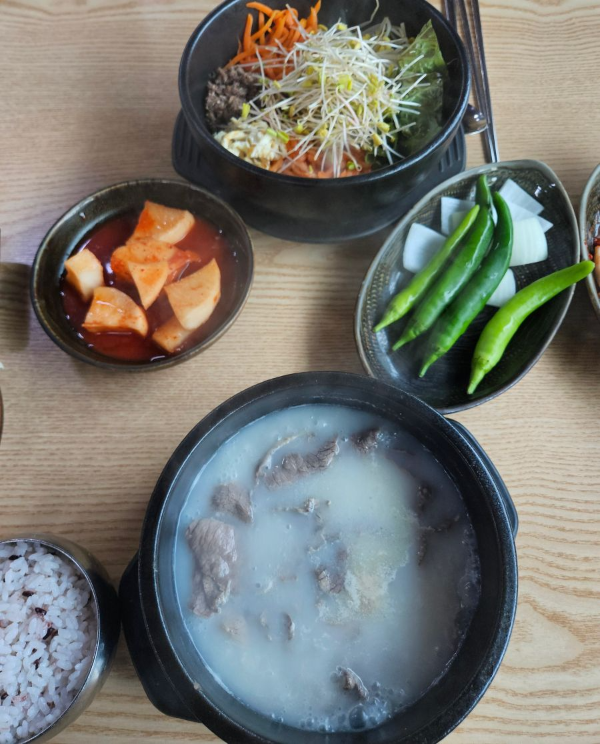곰탕집 오늘메뉴