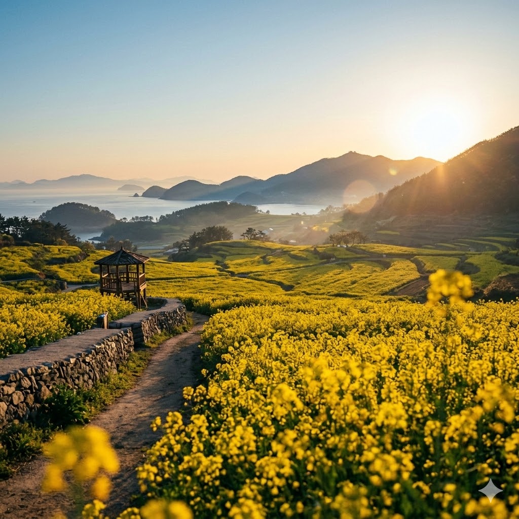 전국 유채꽃 개화 시기 및 명소