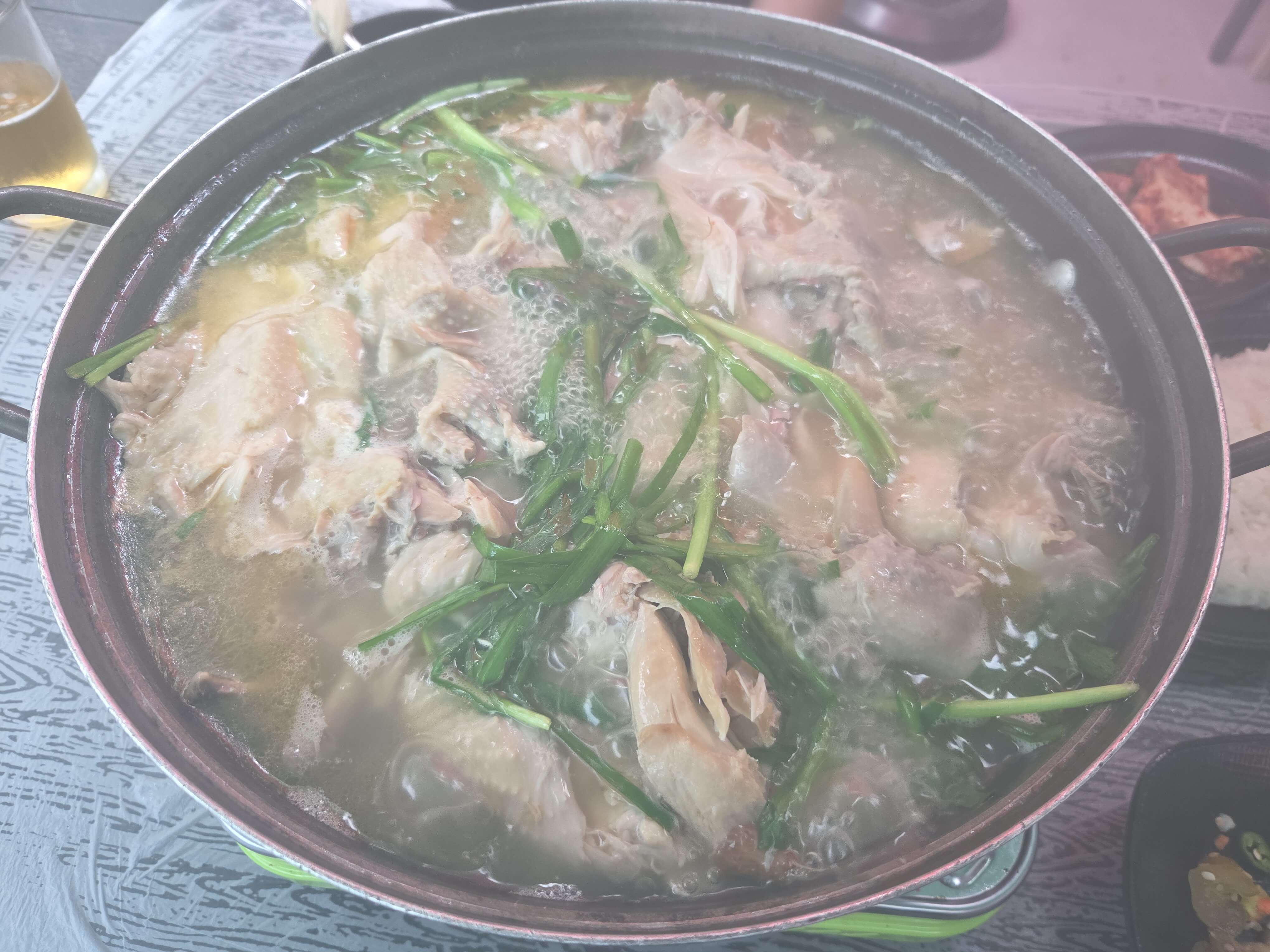 계룡산 전주식당 삼계탕