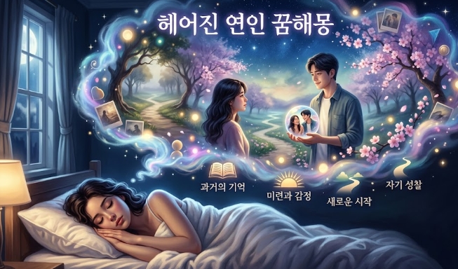 헤어진 애인 꿈 해몽! 10가지 유형별 애인 꿈해몽 총정리!