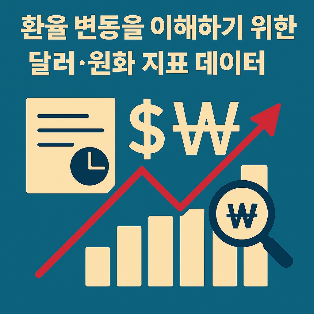 환율 변동을 이해하기 위한 달러·원화 지표 데이터 분석법