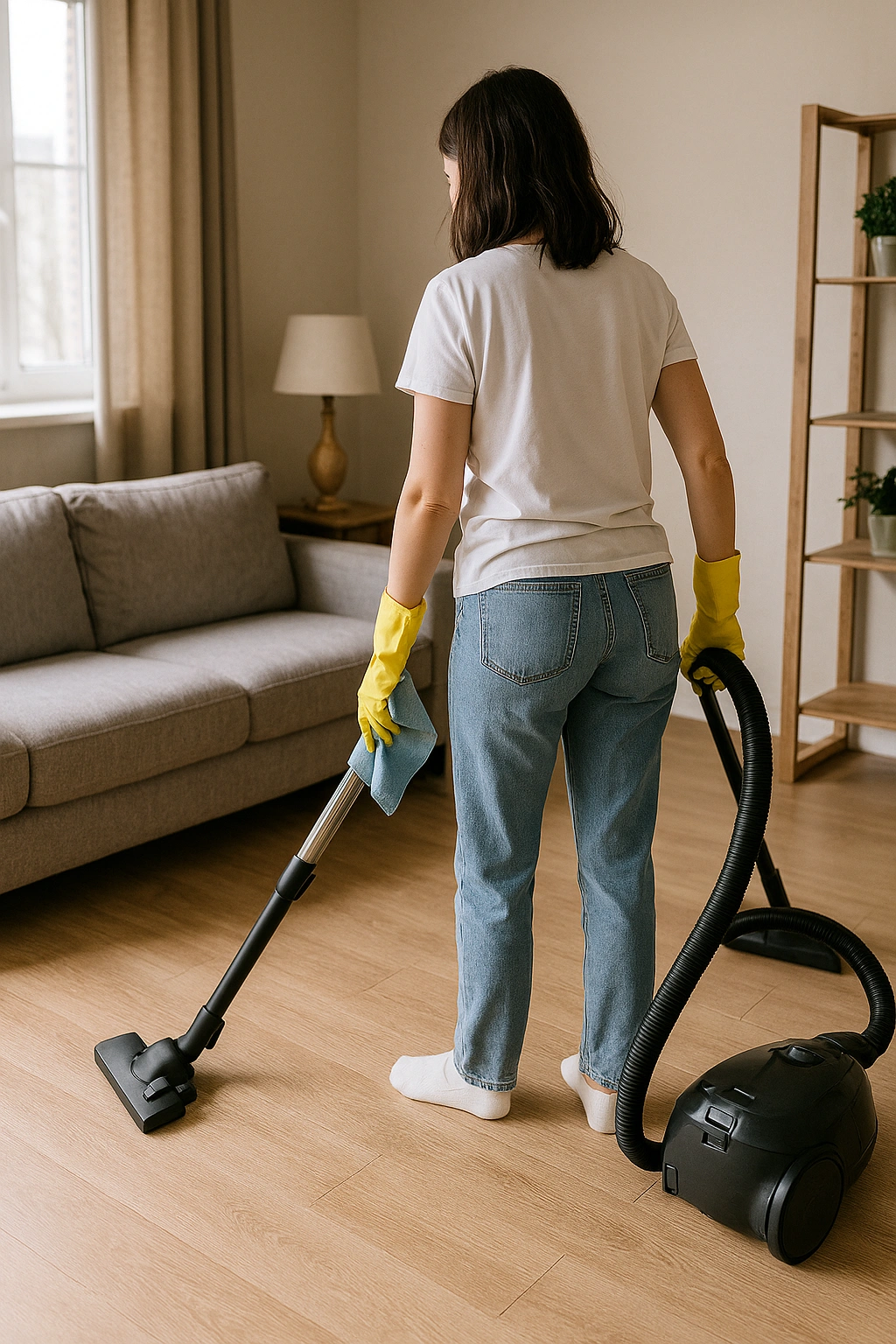 낯선 집을 청소하는 꿈