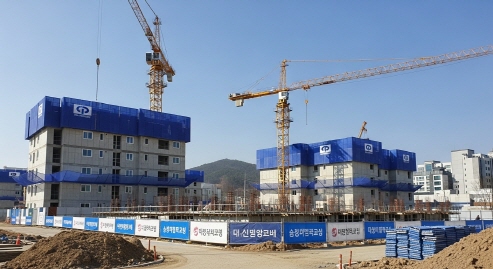 신도시 개발 현장