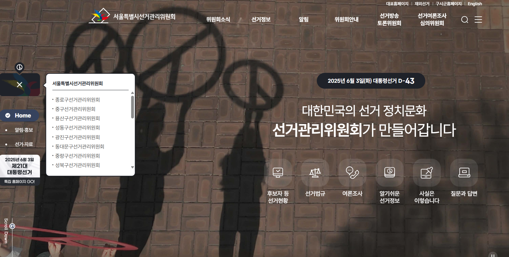 선거 알바 (6월 3일 대통령선거)