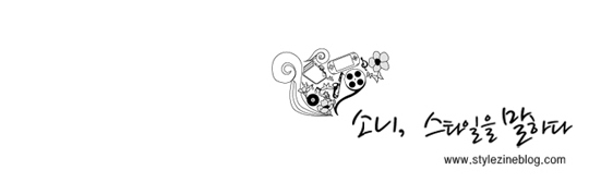 소니, 스타일을 말하다. www.stylezineblog.com