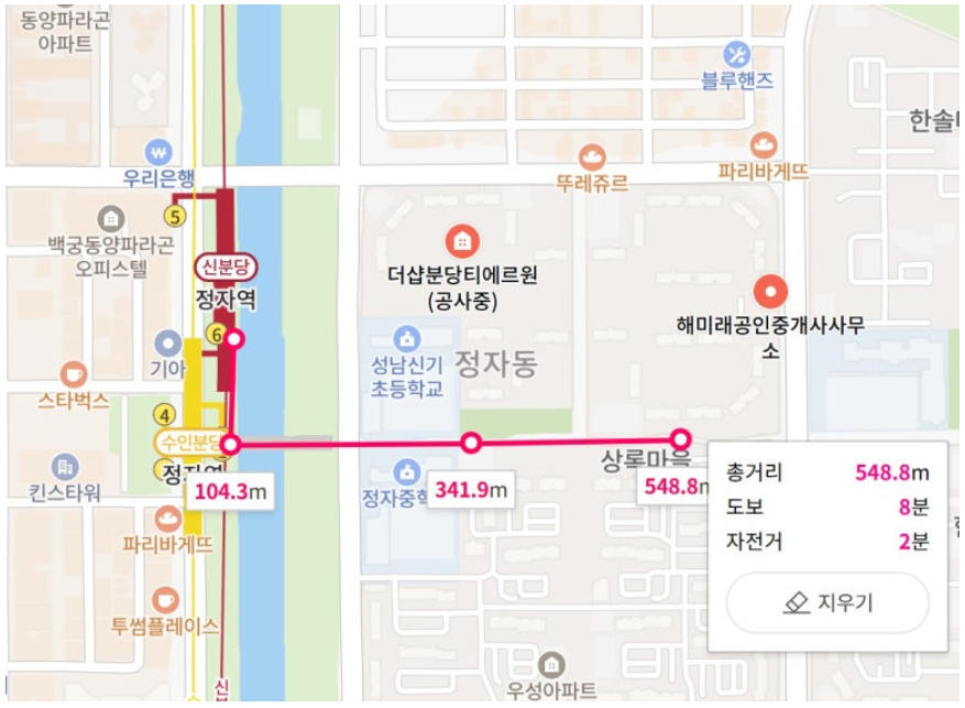 입지 지도