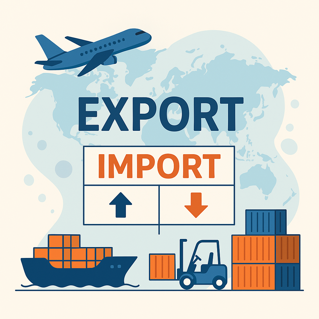 수출, 수입하기