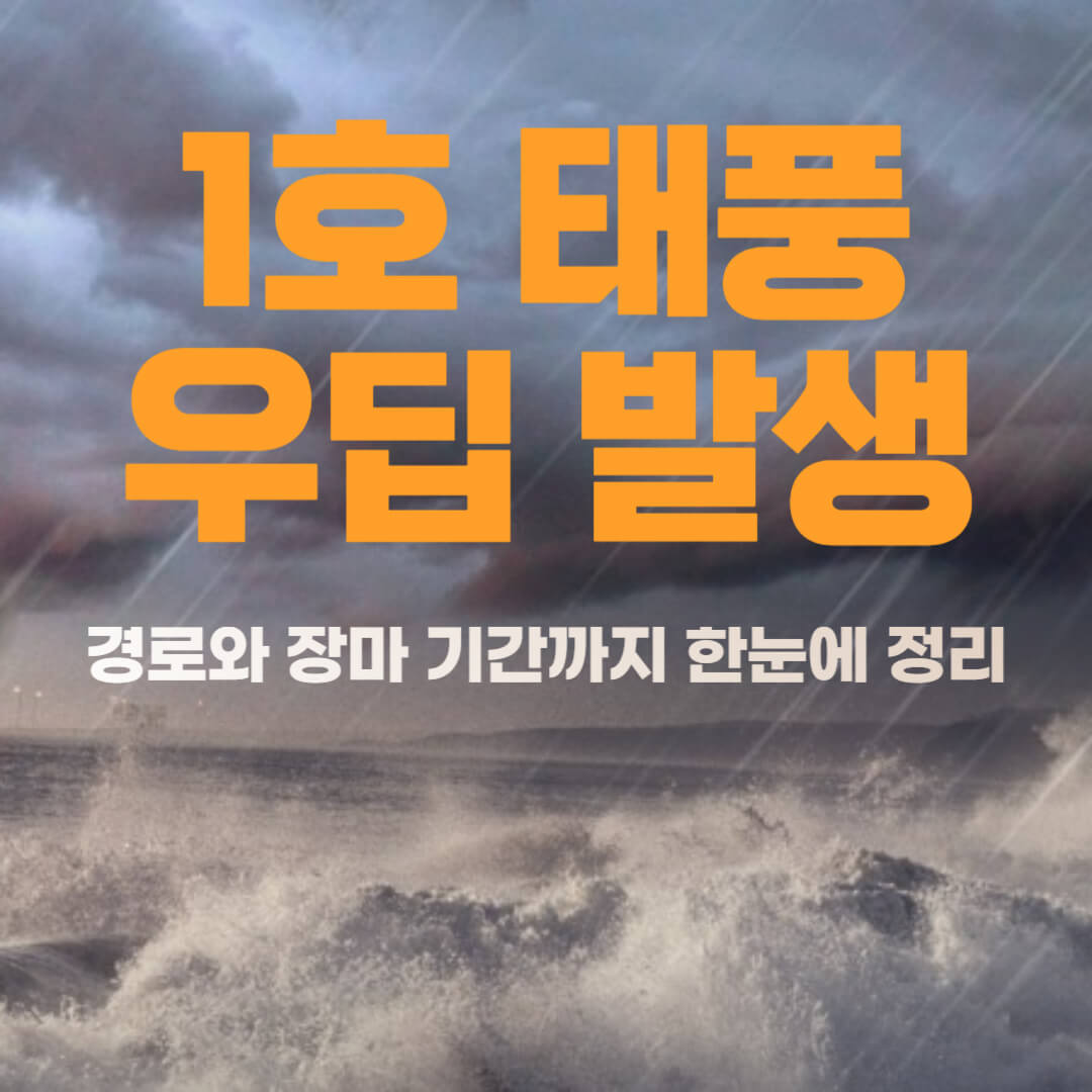 1호 태풍 우딥