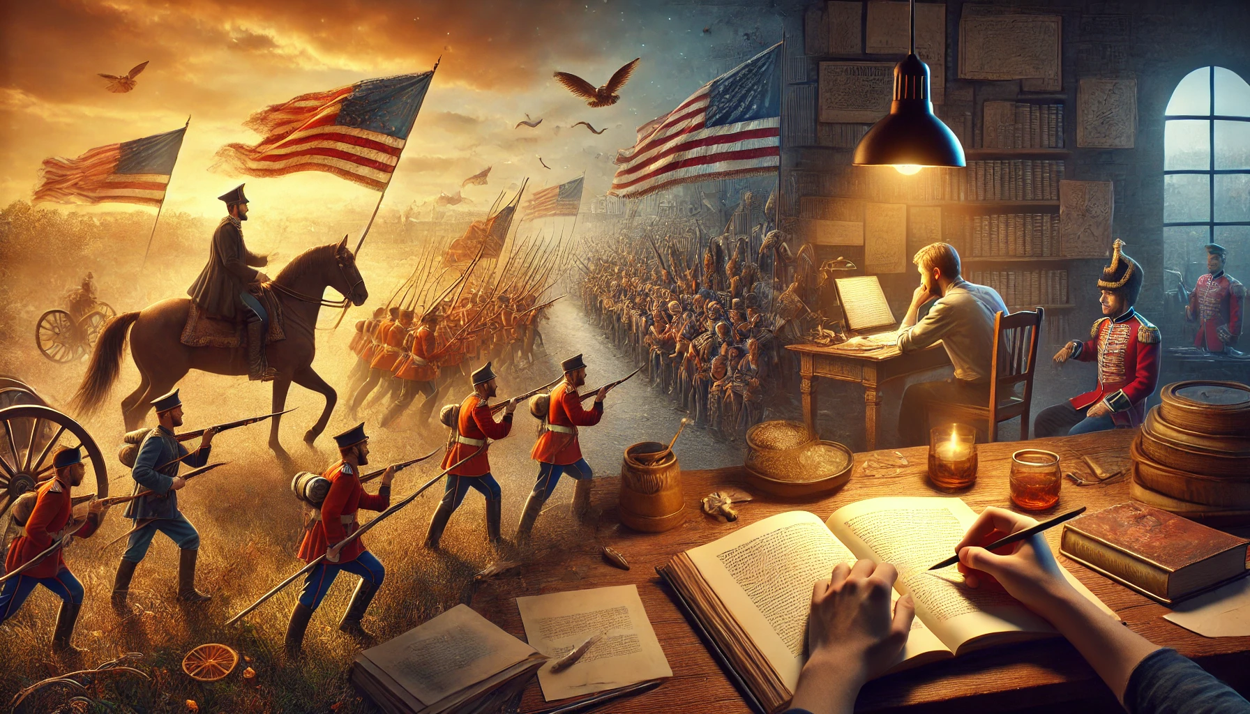 실제 역사적 사건이 문학 속 허구로 변형되는 과정