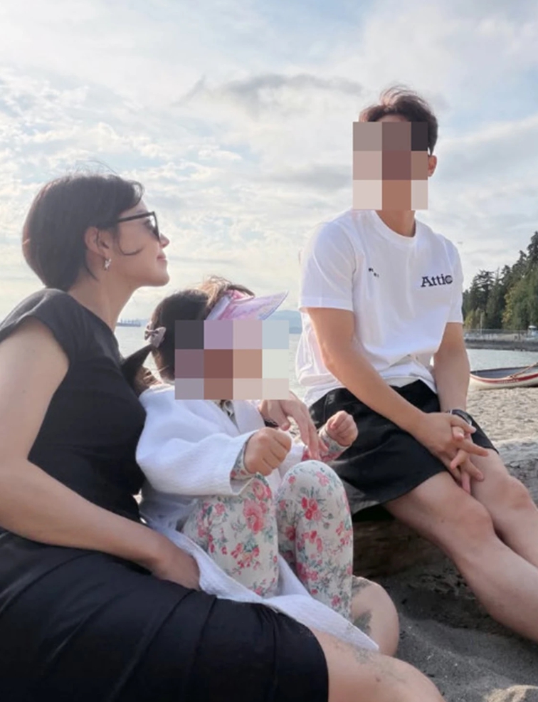 한지혜 가족