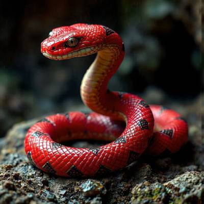 붉은 뱀과 같은 사화