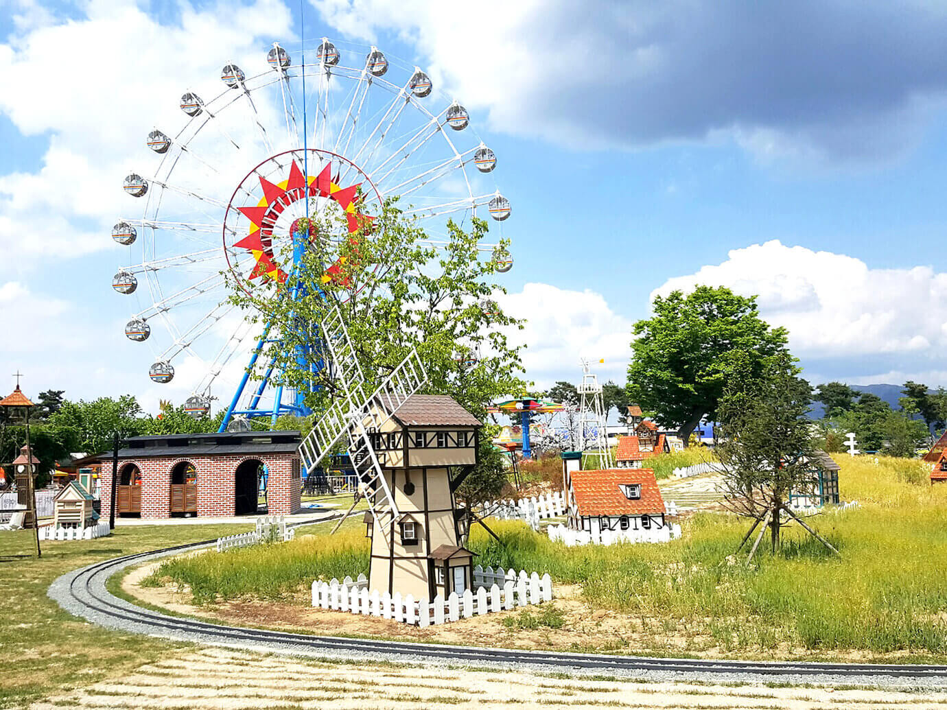 곡성기차마을 세계장미축제