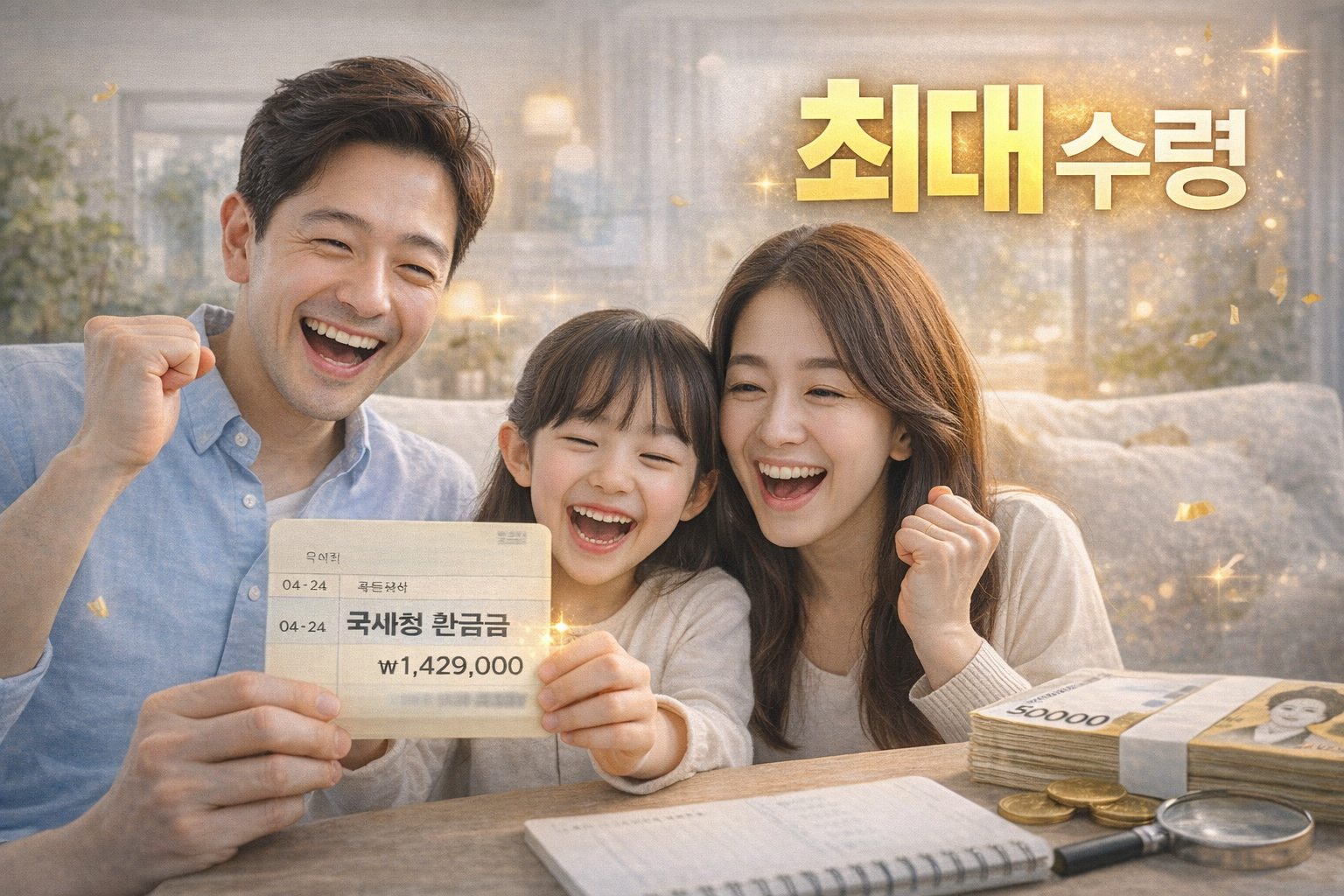 "최대 430만 원+&alpha;?" 2026 근로&middot;자녀장려금 놓치면 100% 손해 보는 필승 공식