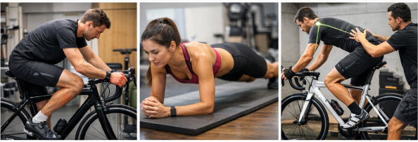 자전거 손저림 (피팅, 자세교정, 코어훈련)