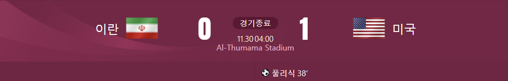 ์ด๋ ๋ ๋ฏธ๊ตญ ๊ฒฝ๊ธฐ๊ฒฐ๊ณผ๊ฐ ์ ํ ์ฌ์ง