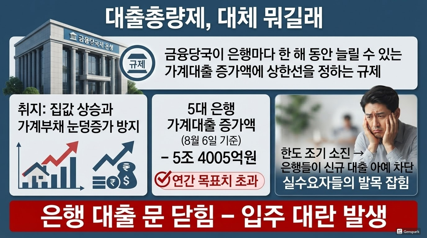 대출총량제, 대체 뭐길래