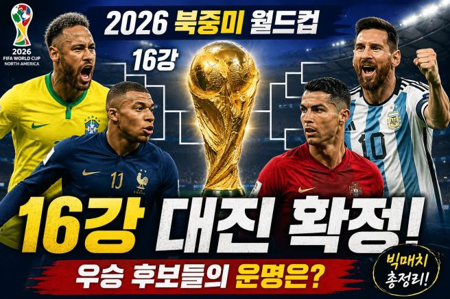 북중미 월드컵 토너먼트 16강