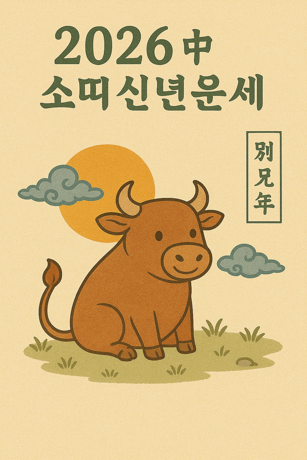 2026년 소띠 신년운세 이미지