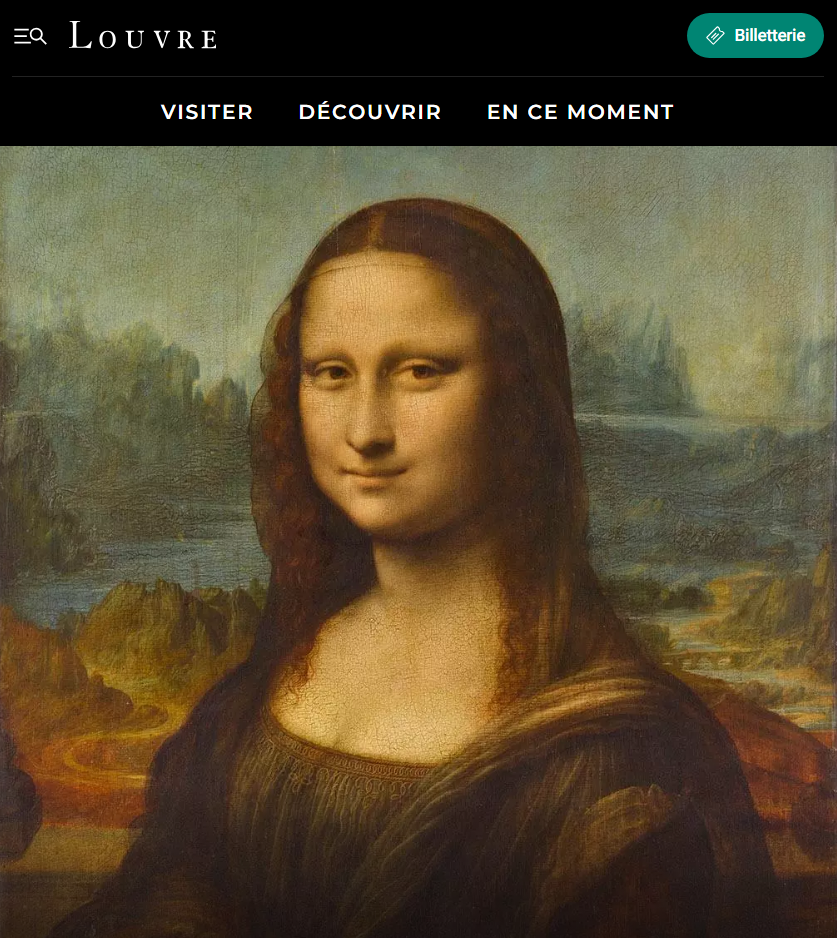 루브르 박물관 홈페이지