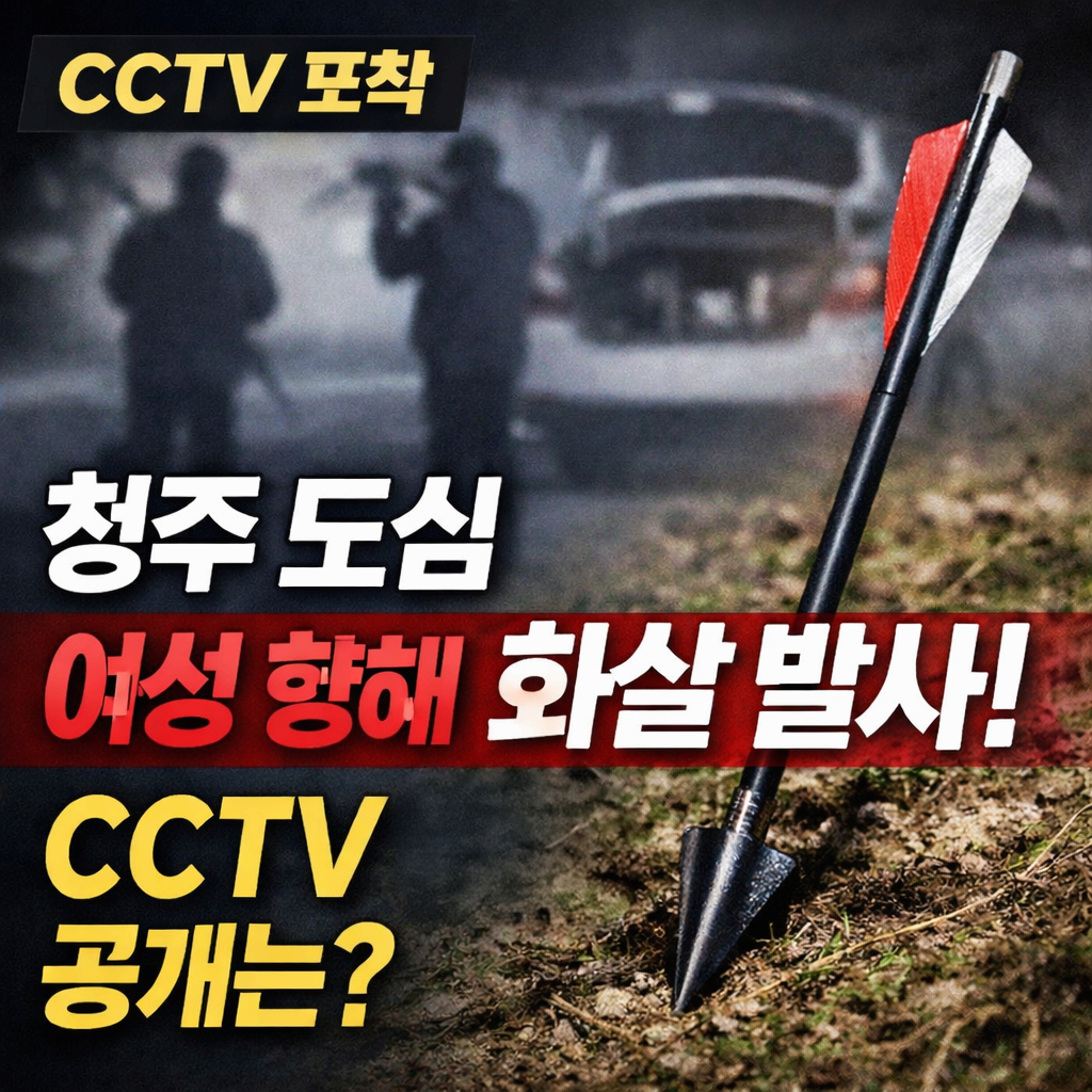 청주 도심 화살 사건