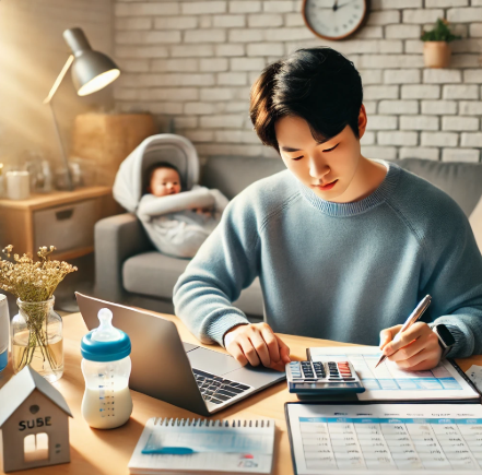 육아휴직 급여 계산법