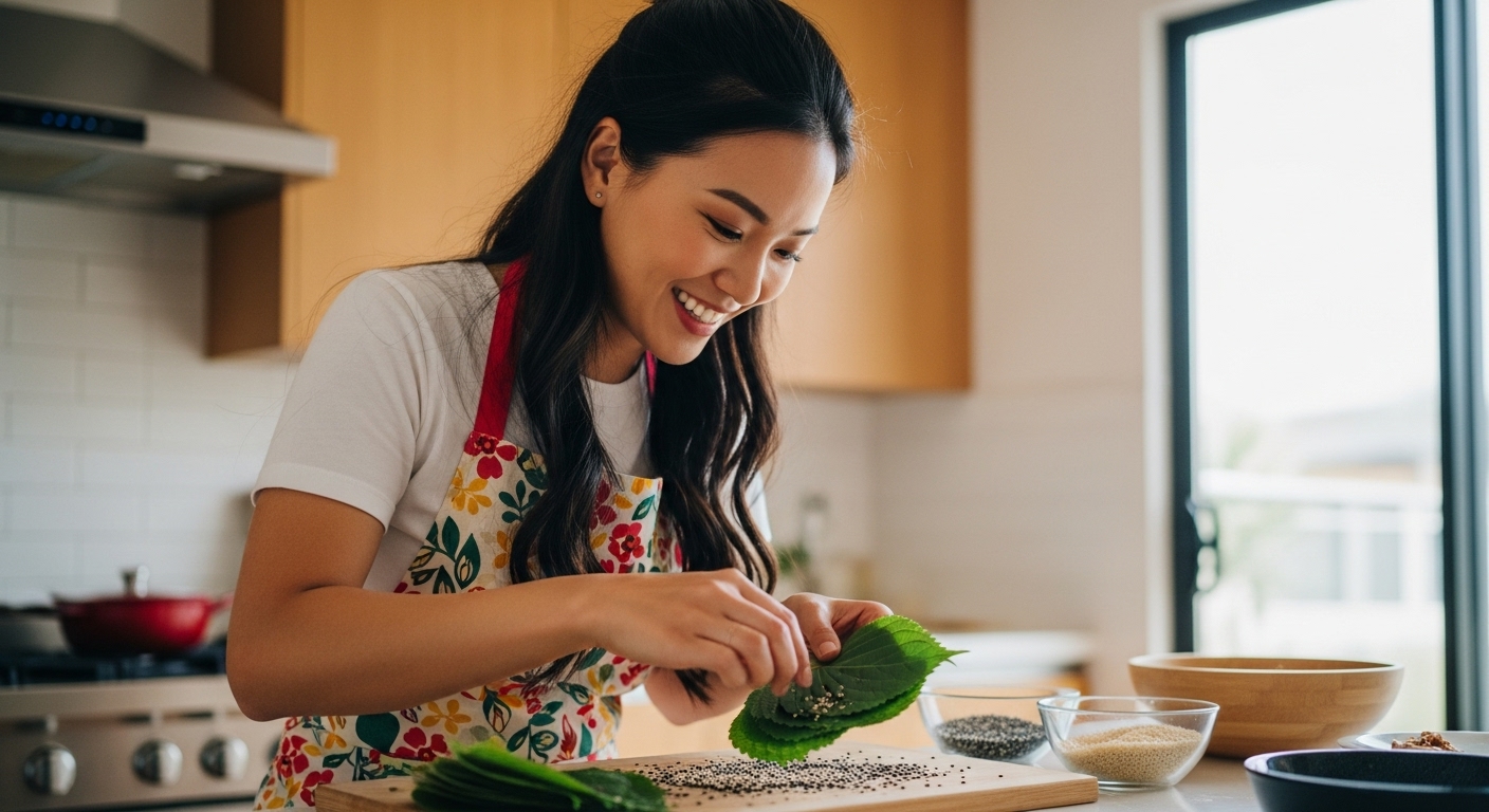 깻잎 효능 부작용