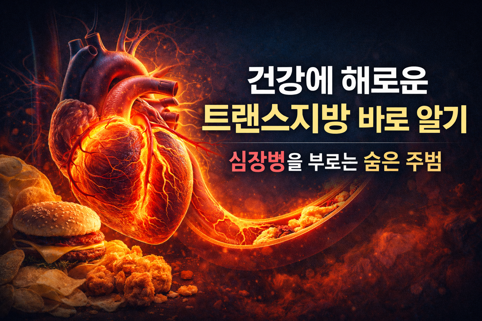 건강에 해로운 트랜스지방 바로 알기