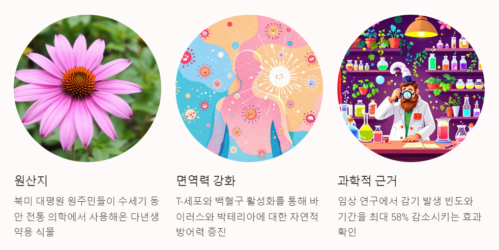 면역력을 높이는 천연 허브